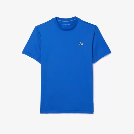 Lacoste Sportbekleidung>Herren T-Shirt Aus Jersey Mit Stretch Sport Blau Ixw