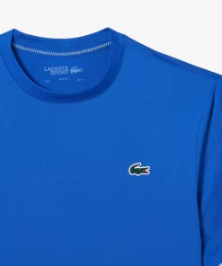 Lacoste Sportbekleidung>Herren T-Shirt Aus Jersey Mit Stretch Sport Blau Ixw