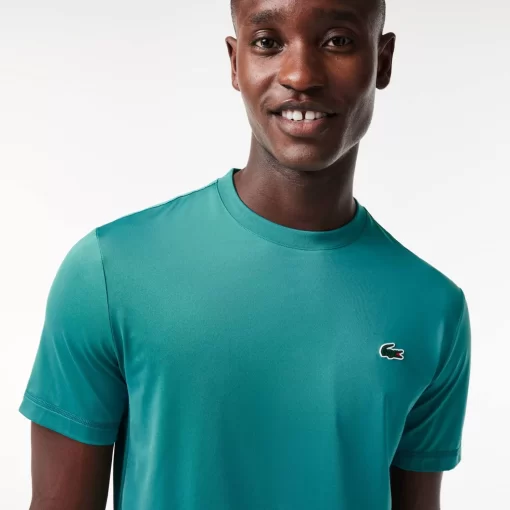 Lacoste Fitnessstudio & Training>Herren T-Shirt Aus Jersey Mit Stretch Sport Blau Si0