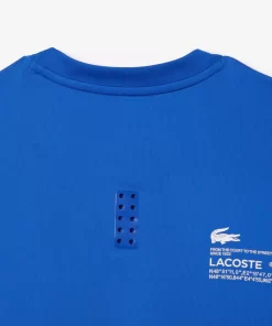 Lacoste Sportbekleidung>Herren T-Shirt Aus Jersey Mit Stretch Sport Blau Ixw