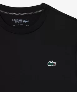 Lacoste Fitnessstudio & Training>Herren T-Shirt Aus Jersey Mit Stretch Sport Schwarz 031