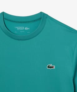 Lacoste Fitnessstudio & Training>Herren T-Shirt Aus Jersey Mit Stretch Sport Blau Si0