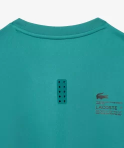 Lacoste Fitnessstudio & Training>Herren T-Shirt Aus Jersey Mit Stretch Sport Blau Si0