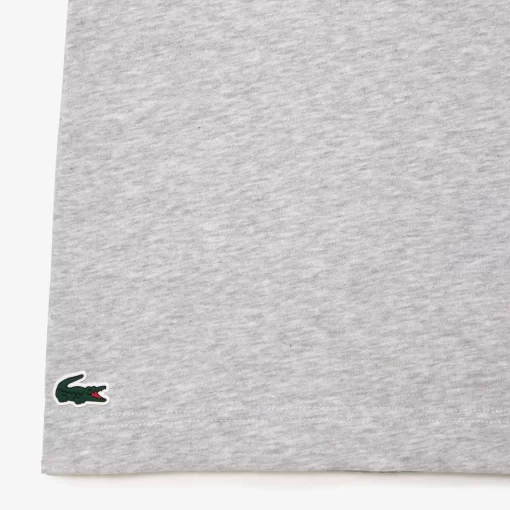 Lacoste Tennis>Herren T-Shirt Tennis X Novak Djokovic Heidekraut Grau Cca