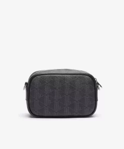 Lacoste Umhangetaschen & Gürteltaschen>Herren Umhangetasche The Blend Aus Canvas Monogram Noir Gris H45