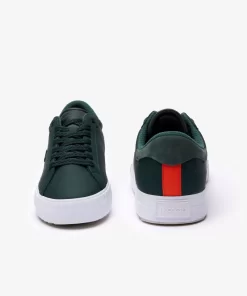 Lacoste Outdoor>Herren Winter-Outdoor-Sneakers Powercourt Aus Leder Dk Grn/Wht 2D2