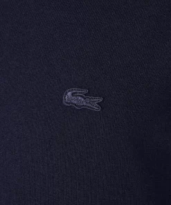 Lacoste Pullover>Herren Woll-Pullover Mit V-Ausschnitt Navy Blau 166