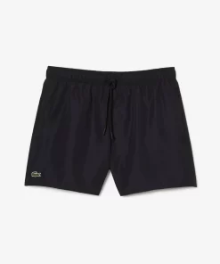 Lacoste Badebekleidung>Herren-Badehosen Mit Quick-Dry Schwarz / Grun 964