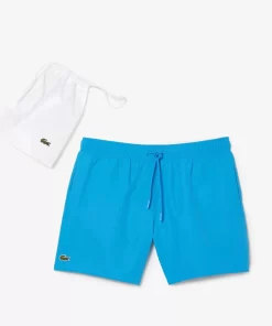 Lacoste Badebekleidung>Herren-Badehosen Mit Quick-Dry Blau / Grun Wii