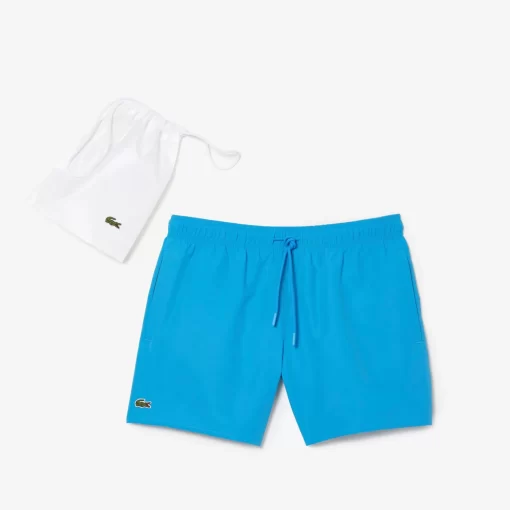 Lacoste Badebekleidung>Herren-Badehosen Mit Quick-Dry Blau / Grun Wii