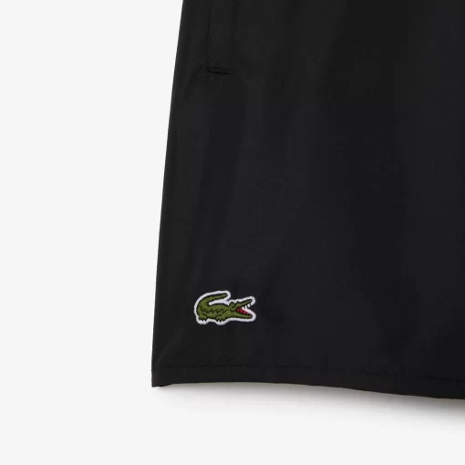 Lacoste Badebekleidung>Herren-Badehosen Mit Quick-Dry Schwarz / Grun 964