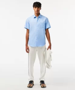 Lacoste Hemden>Herren-Hemd Aus Baumwolle Pastellblau Hbp