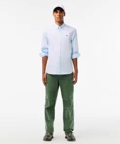 Lacoste Hemden>Herren-Hemd Aus Premium-Baumwolle Pastellblau Hbp