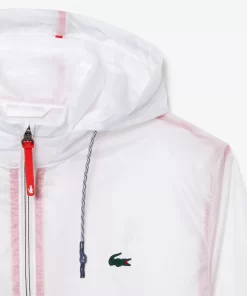 Lacoste Tennis>Herren-Jacke Tennis X Novak Djokovic Weis 001