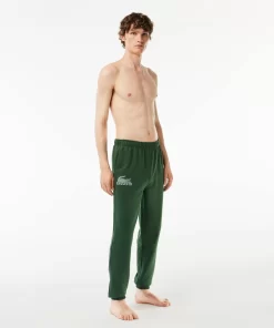 Lacoste Unterwäsche & Loungewear>Herren-Jogginghosen Aus Baumwoll-Fleece-Mischung Dunkelgrun / Grun Riv