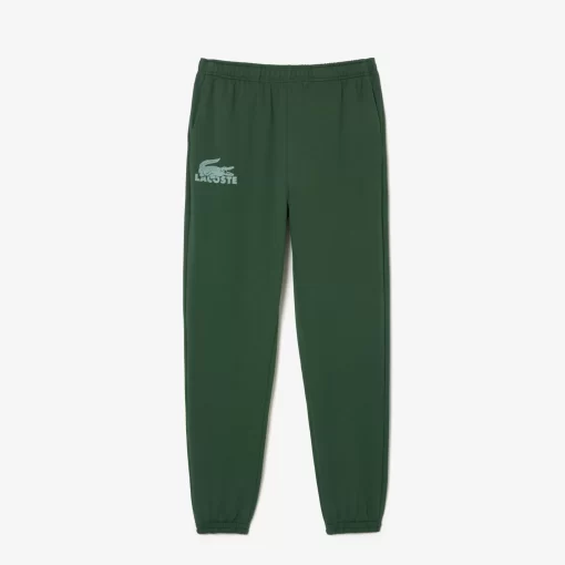 Lacoste Unterwäsche & Loungewear>Herren-Jogginghosen Aus Baumwoll-Fleece-Mischung Dunkelgrun / Grun Riv