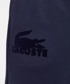 Lacoste Unterwäsche & Loungewear>Herren-Jogginghosen Aus Baumwoll-Fleece-Mischung Navy Blau 423