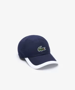 Lacoste Caps & Hüte>Herren-Kappe Mit Kontrast-Rand Sport Navy Blau / Weis 525