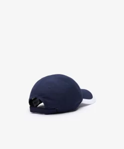 Lacoste Caps & Hüte>Herren-Kappe Mit Kontrast-Rand Sport Navy Blau / Weis 525