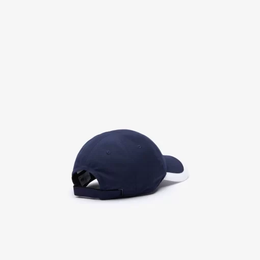 Lacoste Caps & Hüte>Herren-Kappe Mit Kontrast-Rand Sport Navy Blau / Weis 525