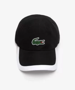 Lacoste Caps & Hüte>Herren-Kappe Mit Kontrast-Rand Sport Schwarz / Weis 258