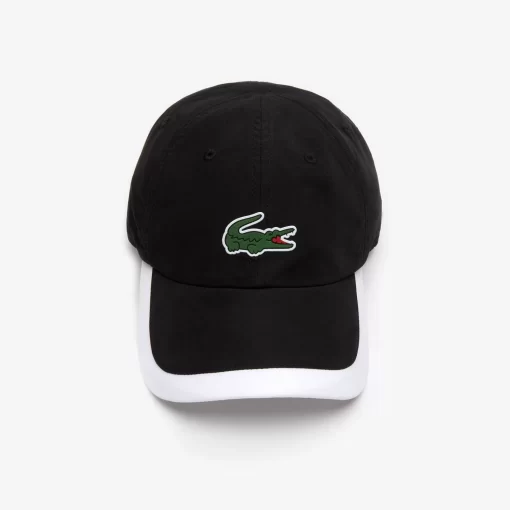 Lacoste Caps & Hüte>Herren-Kappe Mit Kontrast-Rand Sport Schwarz / Weis 258