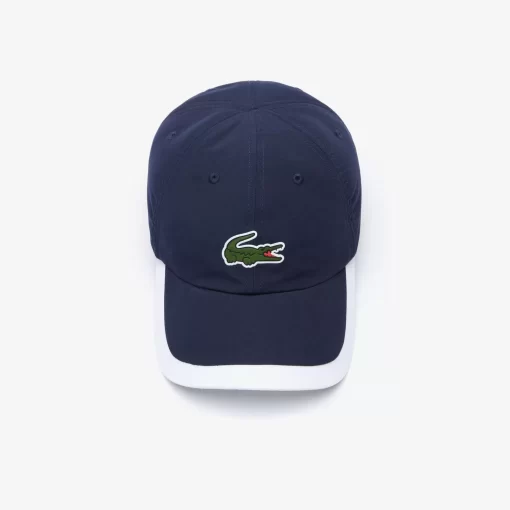 Lacoste Caps & Hüte>Herren-Kappe Mit Kontrast-Rand Sport Navy Blau / Weis 525