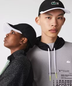 Lacoste Caps & Hüte>Herren-Kappe Mit Kontrast-Rand Sport Schwarz / Weis 258