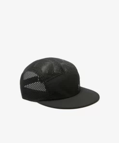 Lacoste Caps & Hüte>Herren-Kappe Mit Krokodillogo Aus Silikon Schwarz 031