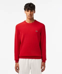 Lacoste Pullover>Herren-Pullover Aus Bio-Baumwolle Rot 240