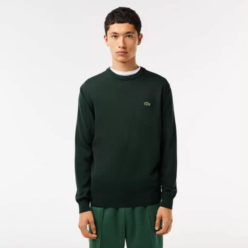 Lacoste Pullover>Herren-Pullover Aus Bio-Baumwolle Sinople Grun Yzp