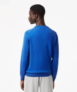 Lacoste Pullover>Herren-Pullover Aus Bio-Baumwolle Konigsblau Kxb