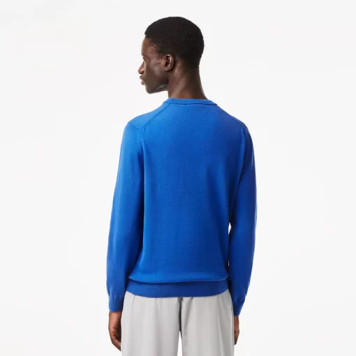 Lacoste Pullover>Herren-Pullover Aus Bio-Baumwolle Konigsblau Kxb