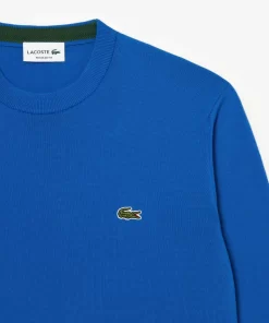 Lacoste Pullover>Herren-Pullover Aus Bio-Baumwolle Konigsblau Kxb