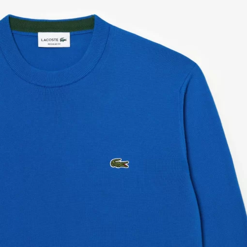 Lacoste Pullover>Herren-Pullover Aus Bio-Baumwolle Konigsblau Kxb