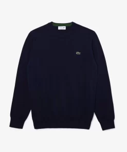 Lacoste Pullover>Herren-Pullover Aus Bio-Baumwolle Navy Blau 166