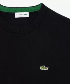 Lacoste Pullover>Herren-Pullover Aus Bio-Baumwolle Schwarz 031