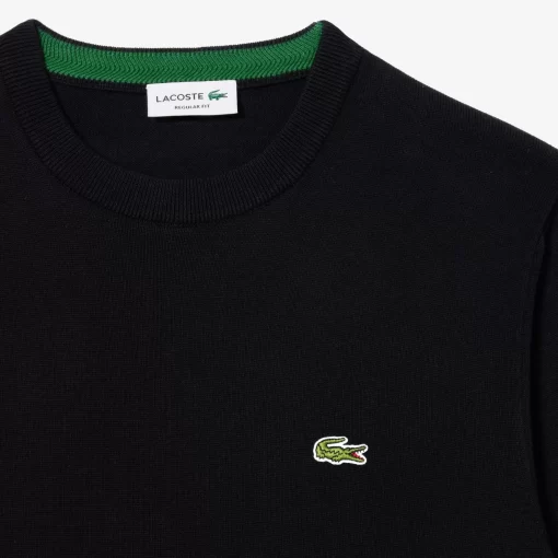 Lacoste Pullover>Herren-Pullover Aus Bio-Baumwolle Schwarz 031