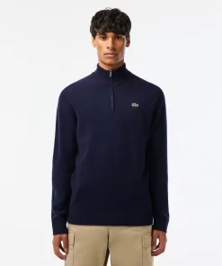 Lacoste Pullover>Herren-Pullover Aus Wolle Navy Blau 166