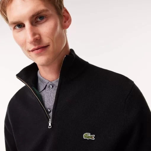 Lacoste Pullover>Herren-Pullover Aus Wolle Schwarz 031