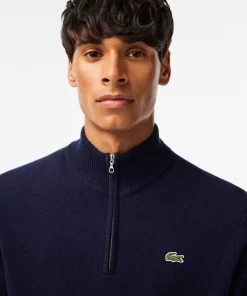 Lacoste Pullover>Herren-Pullover Aus Wolle Navy Blau 166