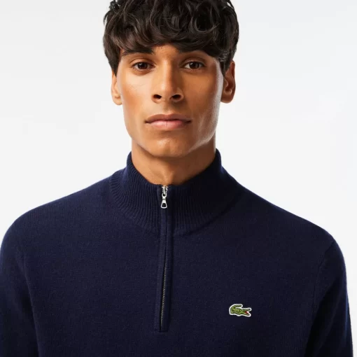 Lacoste Pullover>Herren-Pullover Aus Wolle Navy Blau 166