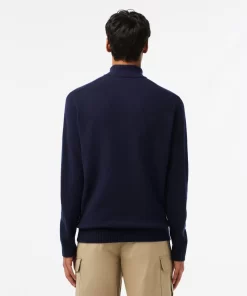 Lacoste Pullover>Herren-Pullover Aus Wolle Navy Blau 166