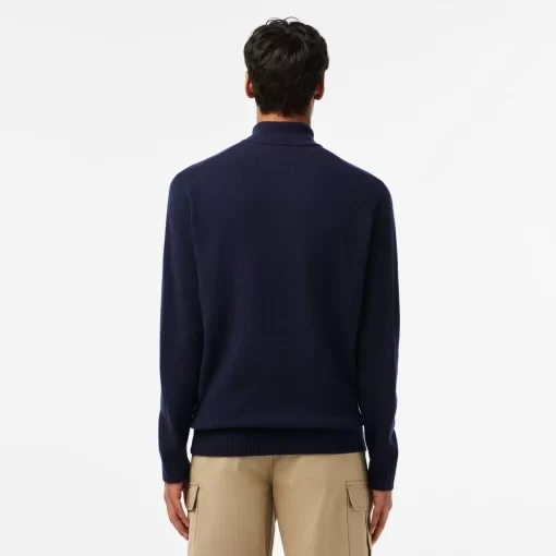 Lacoste Pullover>Herren-Pullover Aus Wolle Navy Blau 166