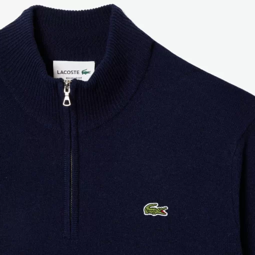 Lacoste Pullover>Herren-Pullover Aus Wolle Navy Blau 166