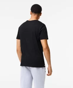 Lacoste Unterwäsche & Loungewear>Herren-Rundhals-Shirt Aus Baumwolle Im 3Er-Pack Schwarz 031