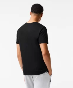 Lacoste Unterwäsche & Loungewear>Herren-Rundhals-Shirt Aus Baumwolle Im 3Er-Pack Weis / Heidekraut Grau / Schwarz Bxy