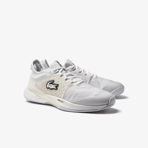 Lacoste Tennis>Herren-Schuhe Ag-Lt23 Lite Aus Textil White/White 21G