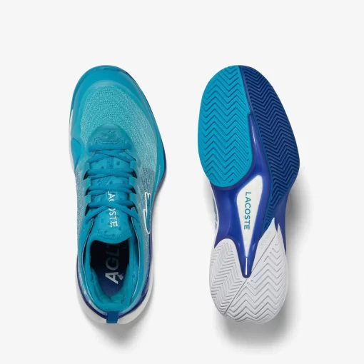 Lacoste Tennis>Herren-Schuhe Ag-Lt23 Lite Aus Textil Blu/Dk Blu Pt2