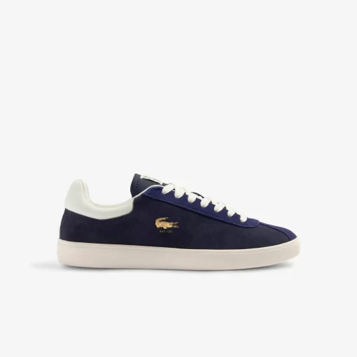 Lacoste Sneakers>Herren-Sneaker Baseshot Aus Premium-Veloursleder Nvy/Off Wht J18